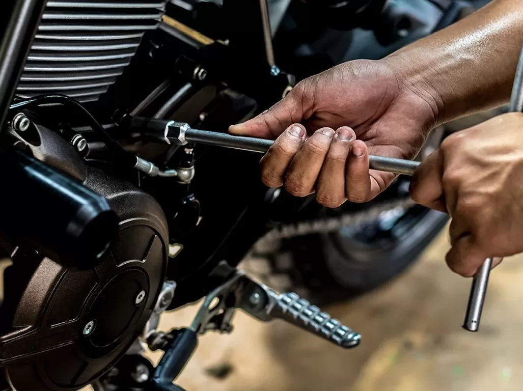 Motorcycle Servicing at Steel City Classics in Chesterfield, Derbyshire